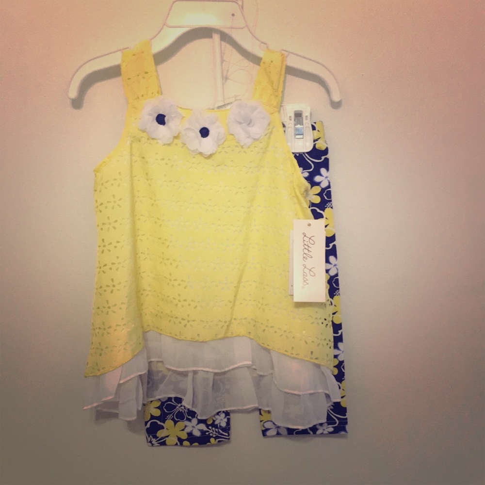 Matching toddler set perfect for spring or summer